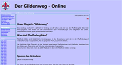 Desktop Screenshot of gildenweg.at